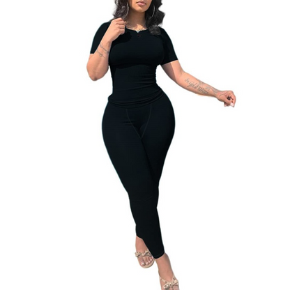 Slim-Fit Casual Two-Piece Suit