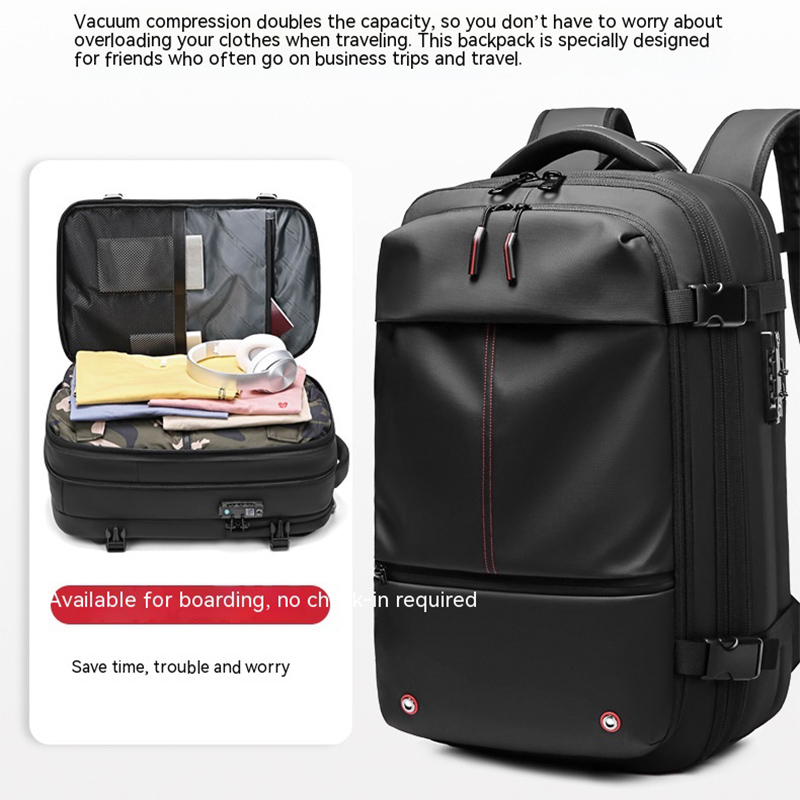 Vacuum Compression Large-Capacity Backpack