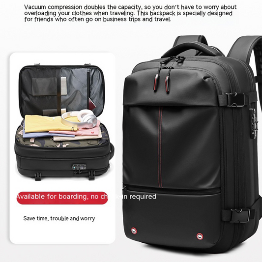 Vacuum Compression Large-Capacity Backpack