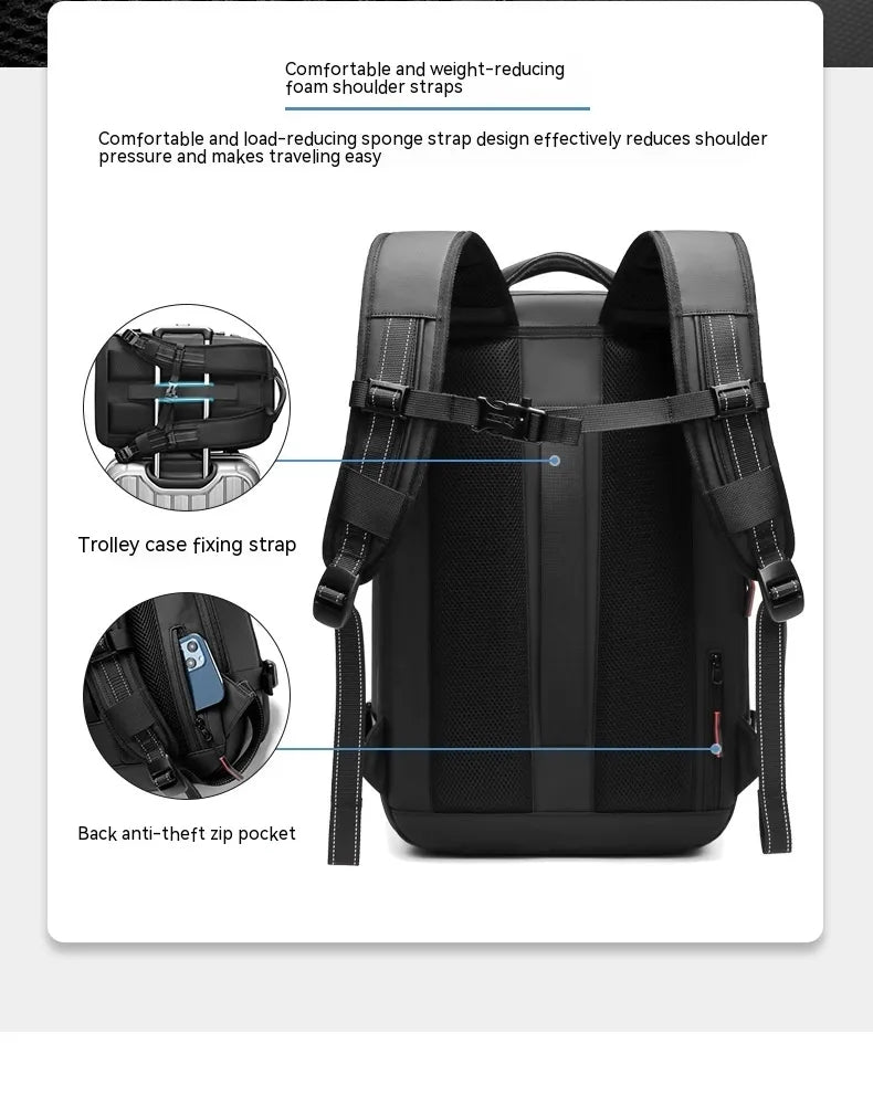 Vacuum Compression Large-Capacity Backpack